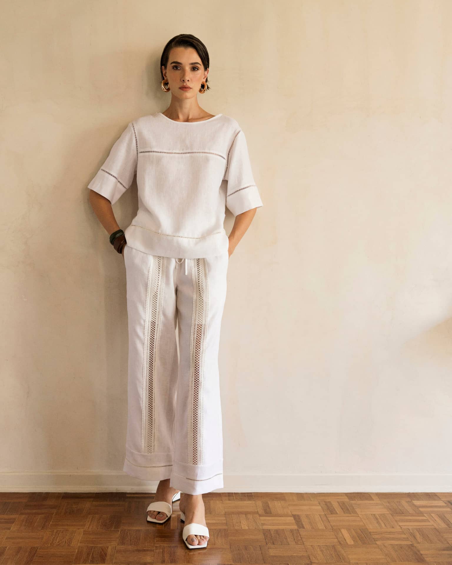 Blusa Carlie Mg Curta